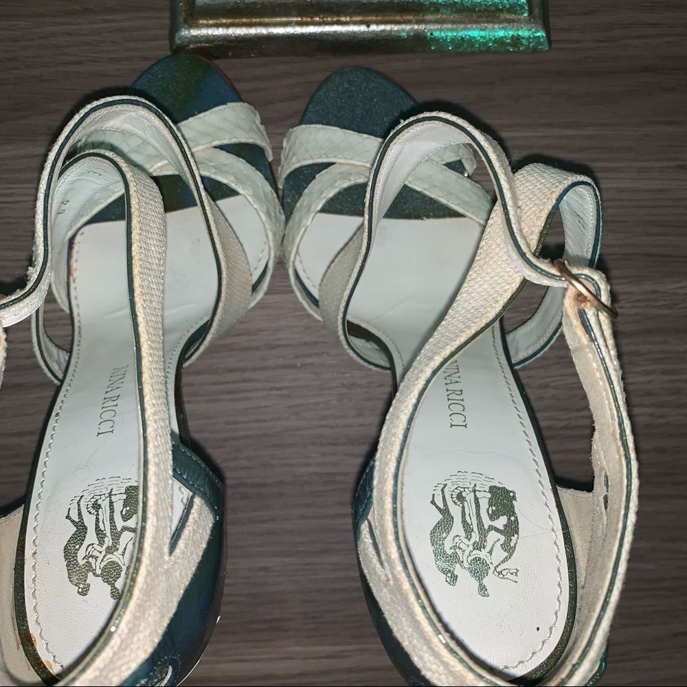 Nina Ricci Python heels sandals - Picture 4 of 16